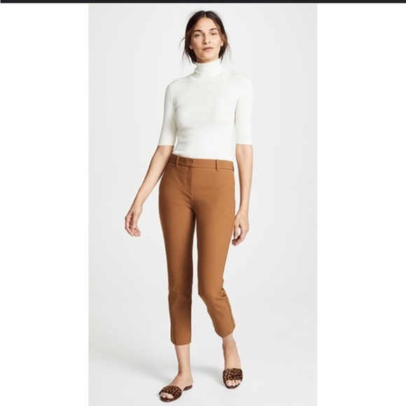 Theory Pants - Theory Treeca 2 Eco New Bistretch Slim Straight Crop Ankle Trouser Pants